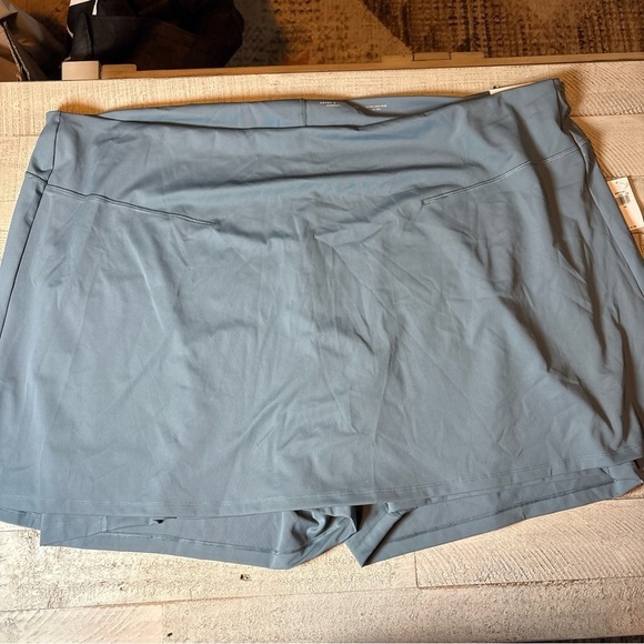 Old Navy Women’s High-Waisted PowerSoft Skort Dusk Navy Blue Size 4X (Plus) - Picture 3 of 15